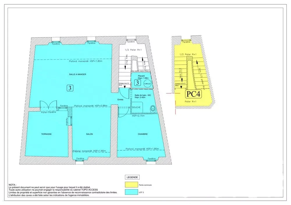 Relevé intérieur d’un logement pour mesurage de surface
